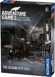 Thames and Kosmos Adventure Game The Gloom City File Board Game Clear