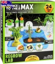 Regrow Science Kit for Kids 8+ - STEM Lab w/ 15+ Experiments & 12 Tools