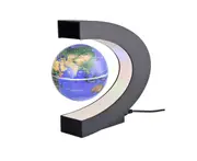 Shiny Magnetic Floating Globe Ornaments Colorful Hanging Globe Creative Living Room New Strange Creative Gift
