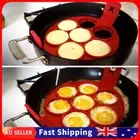 Silicone Reusable Pan Cake Mold DIY Fried Egg Mold Nonstick Kitchen Cooking Tool