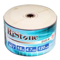 在飛比找PChome24h購物優惠-RiStone 日本版 DVD-R 16X 裸裝 (600片