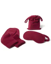 Portolano Cashmere Socks, Eyemask And Pouch
