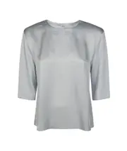 Crew neck blouse 2 Gray