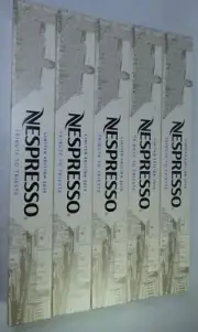 Nespresso 5 Sleeves Tribute to Trieste Limited coffee Original Line OL Pods,Read