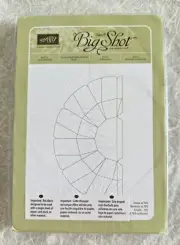 Stampin Up Big Shot Sizzix Bigz L BLOSSOM BOX Die 3D
