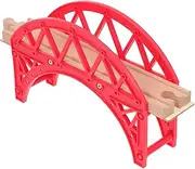 BCOATH 1Pc Arch Bridge Model Bulk Rail Accessory for Compatible with Various Train Tracks Enhances Creative Play and Communication Skills Lightweight and Portable Design