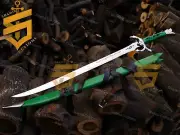 Wheel of time Heron Marked Handmade Steel Sword Scabbard Movie Replica Sword
