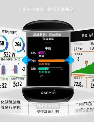 碼錶Garmin佳明碼表edge830GPS導航騎行智能無線測速自行車520plus530