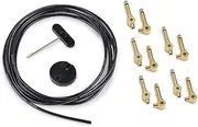 RockBoard PatchWorks Solderless Patch Cable Set - 3m Cable + 10 Plugs Gold