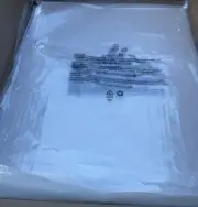 10” x 15” 1000 PCS Plastic Bags Open Top Lay Flat Multi Purpose Packing Plastic
