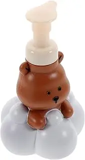 SHERCHPRY Adorable Foaming Soap Pump Dispenser Travel Friendly Empty Bottle for Shampoo Cleanser Lightweight Compact Design for Home The Go Use