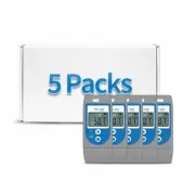 Temperature Data Logger, USB Temperature Data Recorder with PDF & CSV 5 pcs