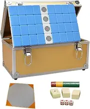 Boutique Mahjong Set - Exquisite Aluminum Gift Box, Production, Majong Set Mah Jong Mah Jongg Sets Majiang