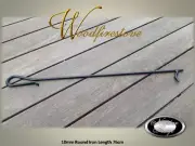 Log Grabber Fireplace POKER Wood Fired Oven Tool LONG FIRE PIT TOOL Firepit