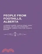 在飛比找三民網路書店優惠-People from Foothills, Alberta