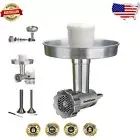 Durable Food Grinder Attachment - Stainless Steel Plates & KitchenAid Compatible