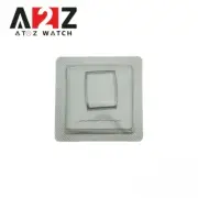 Watch Sapphire Crystal Glass for Rado 153.0633.3 17.5mm Silver Border