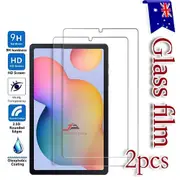 [2 Pack] For Samsung Galaxy Tab S6 Lite SM-P610 /P615 Tempered Glass Anti Scratch Screen Protector Guard - Case Friendly