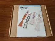 DIY Macrame Keyring Kit Kids Art & Crafts Toy *BRAND NEW* Key Ring Making