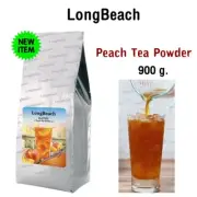 Instant Iced Tea Mixed Powder LongBeach American Peach Tea Freshness Real Tea.