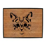 Animal Cat Head - Funny Novelty Doormat Man Cave Floor mat