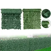20In X 39.5In Artificial Faux Ivy Leaf Privacy Fence Screen Decor Wall Hedge