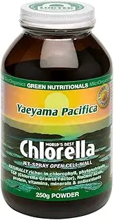 Green Nutritionals Yaeyama Pacifica Chlorella 250g powder - Vegan Vegetarian