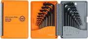 MichaelPro MP001046 Allen Wrench Set Metric and Standard - Short Arm Industrial Grade Hex Key Set with Foldable Organizer in 20 pcs/pack