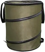 AIMALL Foldable Oxford Cloth Garden Trash Can for Leaves – Outdoor Gardening Supplies – Deciduous Waste Bag with Built-in Wire Ring – Available in 3 Sizes