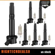For Ford Fusion Lincoln Mercury Mariner Mazda 6 Ignition Coil & Spark Plug 3.0L