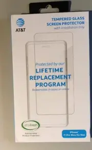 Apple iPhone 11 Pro Max & XS MAX AT&T Tempered Glass Screen Protector - New