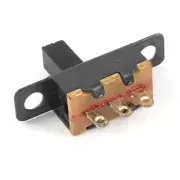 10 Pcs 6mm Height Knob 3 Pin 2 Position 1P2T SPDT Panel Slide Switch 0.1A 12V DC