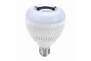 E27 Colorful Home bluetooth LED Music Globe Light Bulb + 24Keys IR Remote Control