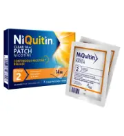 Niquitin Patch Nicotine Step 2, 7 days Supply, 14mg New, Original