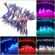50 X 12mm LED Module RGB WS2811 Digital Pixel Addressable led Strip waterpr ED