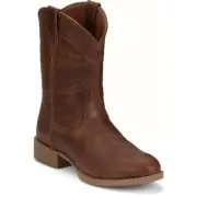 Justin Kilgore Hickory Roper Brown - Boot Mens Western - Se7501