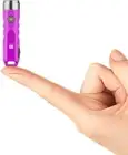 RovyVon Aurora A1 G3 Rechargeable Keychain Flashlights USB C Purple