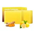 Turmeric Kojic Lemon Soap 7Oz/200G Organic Turmeric Soap Bars Face Facial Cleans