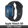 Apple Watch S9 GPS 41mm 午夜鋁/午夜運動錶帶-M/L(MR8X3TA/A)