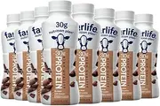 FairIife Protein Shakes Nutrition - Chocolate Plan High Protein Shake - 30g protein (8 Pack)