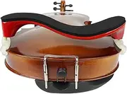 LMS Violin Shoulder Rest for 3/4 Size 4/4 Size, Adjustable Shoulder Rest for Violin, with Height Adjustable Feet Comfortable Foam Pad for Kids Adults (3/4-4/4)
