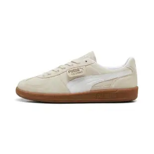 【PUMA】休閒鞋 板鞋 運動鞋 女鞋 男鞋 Palermo 米白色(39646311)