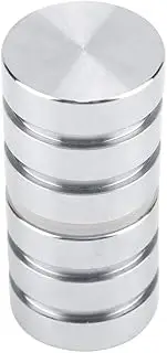 Shower Glass Door Knob Stainless Steel Bathroom Round Back-to-Back Handle Pull Hardware