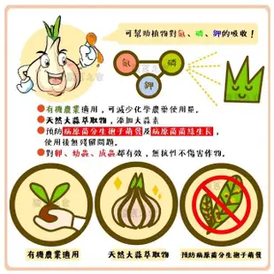 【蔬菜之家】青山大蒜素蒜頭萃取液500CC(英國有機認證 對卵、幼蟲、成蟲都有效)