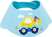 Toddler Shower Cap,Water-resistant Toddler Shampoo Visor To Protect Eyes | Adjustable Shampoo Bath Shield For Children Keep Ear Dry Eye Cover