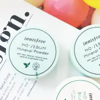 在飛比找蝦皮購物優惠-悅詩風吟 Innisfree 油薄荷礦物散粉粉底蜜粉彩妝 5