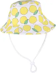 [ROMISBABA] Cap Boys and Girls Sun Hat Lemon Pattern Outdoor Sun Protection Hat for Boys Girls Simple Style