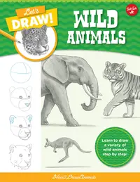 在飛比找誠品線上優惠-Let's Draw Wild Animals: Learn