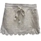 Fenty Puma By Rihanna Embroidered Edge Mini Skirt, Vanilla Ice, Size XL