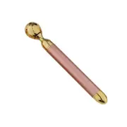 Supperstore Electric Roller Thin Face Massager Roller Gold Stick Facial Massager Facial Lifting and Tightening Instrument-Red